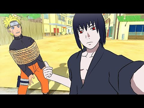 Sasuke Becomes The Main Character! (naruto vrchat)