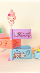 Diy - Mini Desk Organizer - Paper Crafts #diy | Girl Crafts