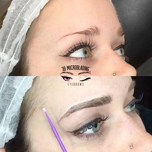 Good brows make everything better 💎 You can see before and after photos, FAQ, find out if your a candidate and schedule your appointment at www.3Dmicrobladingeyebrows.com ✨ | 3D Microblading Eyebrows & Training