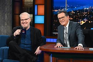 20K views · 465 reactions | Is there anything Pat Sajak can't do? Jim Gaffigan has his doubts. #Colbert | The Late Show with Stephen Colbert | Facebook