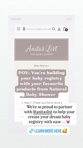 Natural Baby Shower on Reels | Facebook