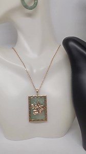 Green Jade Hoop Earrings: 14k Yellow Gold, Natural Grade A Jade - Etsy