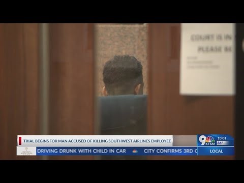 Trial begins for man accused of killing Southwest Airlines employee