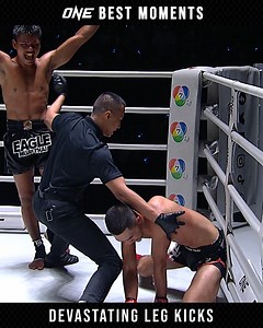 Devastating Leg Kicks 😖 Check out some of the nastiest low strikes seen in ONE! | ONE Championship