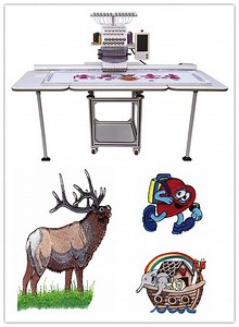 [Hot Item] Automatic Digital Embroidery Machine for Badge Embroidery