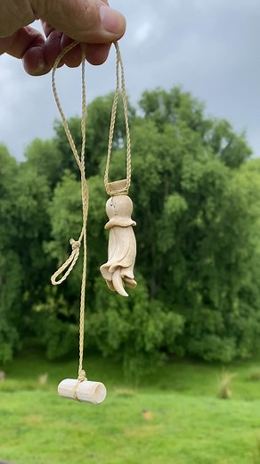 Carved from a piece of stranded sperm whale jawbone by me. | Kiwibone