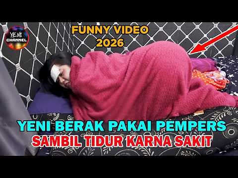 YENI WEARS A DIAPER IN BED BECAUSE SHE IS SICK