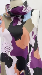 1.1K views · 52 reactions | Hello sewing friends! Here is the finished Vogue 9112 pattern in our Rainbow Gathering Japanese cotton, a light shirting-weight fabric perfect for the warmer months ahead of us. If you make this pattern please show us how it turns out! We always love to see what everyone makes. Happy sewing! | Marcy Tilton Fabrics | Facebook