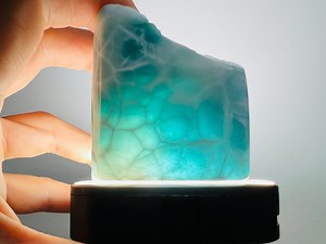 Stunning Larimar Tube,aaa Larimar,meditation Stone,larimar Stone,natural Larimar,healing Stone,dominican Larimar,genuine Larimar - Etsy