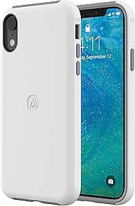 iPhone XR Case - Protective, Shock Absorbent (White)
