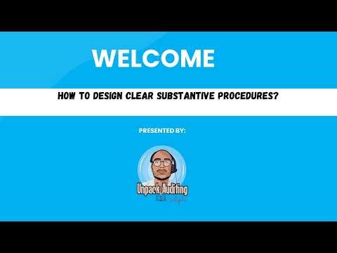 How To Write Clear Substantive Procedures in Auditing Exams-Made Easy for Internal Auditing Students