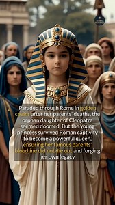 The incredible survival story of Cleopatra Selene II, daughter of Cleopatra and Mark Antony. #history #egypt #ancienthistory #didyouknow | Global Highlights