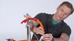 Watch Hot Wheels Spin Storm Track Set [Amazon Exclusive] on Amazon Live