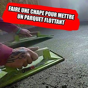 Faire une chape pour mettre un parquet flottant 🛠 | Maçons du 47