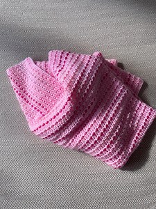 Weighted Blanket Hand Crocheted With Pony Beads - Etsy UK