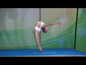 Pole sport kids 13 years old Russian champion