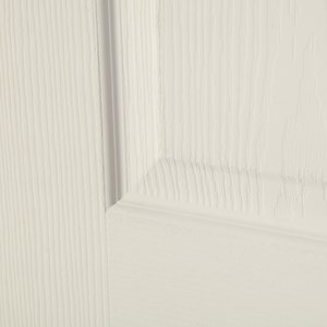 [Hot Item] Decor Pre Hung Hollow Core White Primed 4 Panel Interior Solid Wood 86X200 Moulded Doors