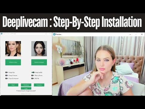 "DeepliveCam Step-By-Step Installation Guide: Transform Your Video Calls with Realistic Face Swaps!"