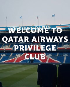 12K views · 1.6K reactions | ✨ Qatar Airways Privilege Club gives you access to places most flyers dream of ✈️☁️Now get closer to #ParisSaintGermain with Qatar Airways at qatarairways.com/PSG  Buy merchandise ️ Get exclusive tickets  Meet the players  Behind the scenes access | PSG - Paris Saint-Germain | Facebook