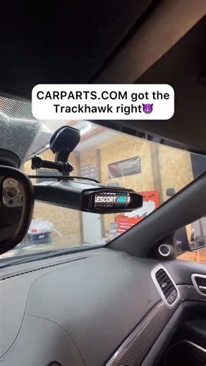 Jake Schnatter on Instagram: "@carpartscom is the BEST one-stop shop for your car. The got my wife set up with a brand new @escort_radar and now the Trackhawk is all set! Go check them out and make your car perfect this holiday season! Plus, get 15% off $100+ with code BFCM2025 during their Black Friday and Cyber Monday Sale running now through 12/2! #CarPartscomPartner"