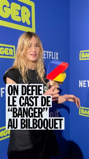 On était à l’avant-première de Banger, le nouveau film Netflix, l’occasion de défier le cast de Banger au bilboquet. Spoiler : quelqu’un a enfin réussi ! 👀 | Konbini
