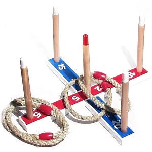 [Hot Item] Wholesale Wooden Ring Toss Quoits Game Set Perfect for Garden Toys