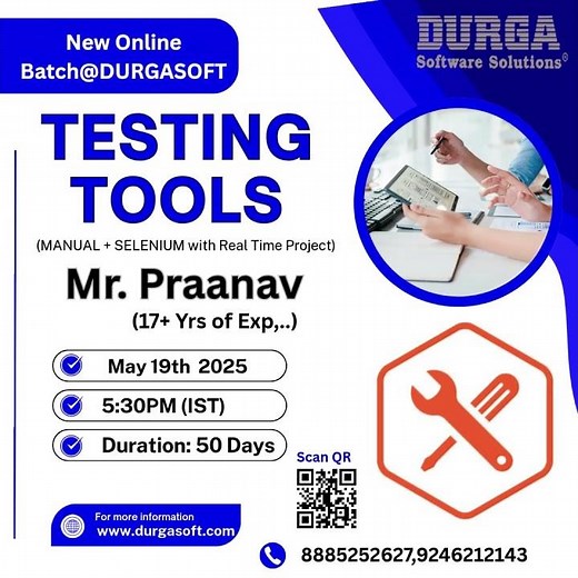 🧪 New Online Batch @ DURGASOFT!