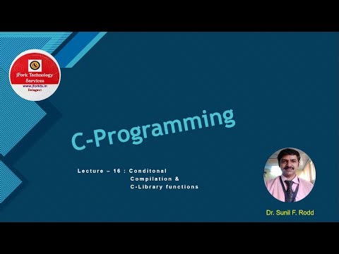 Conditional Compilation, C library functions