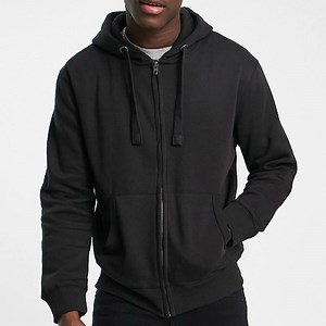[Hot Item] Thick Boxy Cropped Cotton Mens Hoodie 500 GSM Blank High Quality Full Zip Hoodie Drop Shoulder Heavyweight Zip up Hoodie