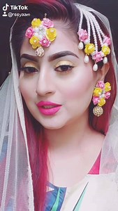 31K views · 63 reactions | Beautiful Makeup Artist Reeyaam wearing floral Handmade Jewellery by Pari | Handmade Jewellery by Pari | Facebook