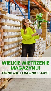 - 40 % SPRAWDŹ SAM!👇 🌿 WIELKIE WIETRZENIE MAGAZYNU w Zielonym Parapecie! 🌿 Tym razem mamy dla Was coś naprawdę wyjątkowego! WSZYSTKIE doniczki i osłonki aż - 40%! 🤩 Takiej okazji jeszcze nie było! 💥 To idealny moment, żeby: 🌸 dobrać osłonki do każdej rośliny, której jeszcze brakowało stylowego domu, 🪴 uzupełnić zapas doniczek, czy to przezroczystych, w których widać piękne korzenie, klasycznych terakotowych, czy tych idealnych do uprawy hydroponicznej. Cała kategoria objęta jest rabatem -