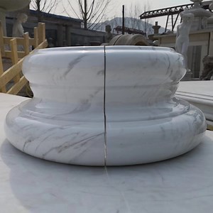 [Hot Item] Fluted Marble Column Stone Column Capital