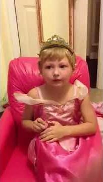 Boy Dressed as Princess
