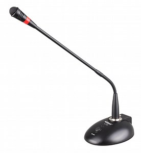 [Hot Item] Professional Audio System Wired Single Flexible Gooseneck Desktop Conference Microphone