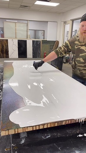 21K views · 217 reactions | White marble epoxy sample at a workshop! Grand Junction, Colorado  Workshop Highlights: ✨ From Basics to Pro Techniques  Only $349.99  Free Lunch Included  Create & Take Home Samples  3 Days of Creative Fun Ready to Dive In? Register Today - Link in Bio!  #countertopepoxy #epoxyresin #epoxy #diy | Supply Haus 1775 | Facebook