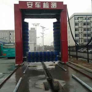 [Hot Item] Heavy Duty Customizable Rollover Bus Washing Machine for Commercial Use