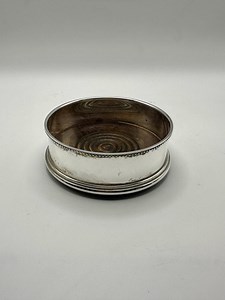 Vintage Silver Plate Wine Bottle Coaster - Etsy Canada