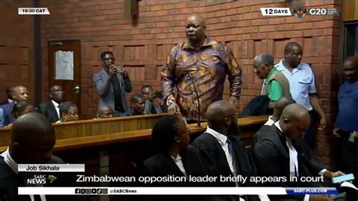 Job Sikhala | Zimbabwean opposition leader briefly appears in court | Tafi Mhaka