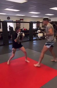 2K views · 63 reactions | And all of a sudden Alex Pereira is wrestler Alex Pereira spars strawweight Polyana Viana | Lewis Simpson MMA | Facebook