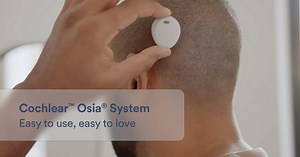 1.3K views · 25 reactions | Attaching the Osia 2(I) Sound Processor* to the magnetic implant quickly becomes part of a morning routine. The sound processor is easy to attach, and there is no daily maintenance around the implant site. Learn more on: https://bit.ly/3y405gc #Cochlear #BoneConduction #Osia ​* The Cochlear OSI300 Implant is compatible with the Cochlear Osia 2(I) Sound Processor variant. | Cochlear Europe, Middle East & Africa | Facebook