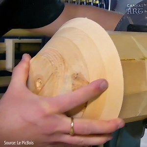 Woodturning a quick and cool birdhouse 😁 | Canvas Arts