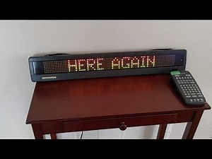BetaBrite LED model 1040