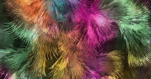 Abstract colorful animation .Multicolor liquid background.Beautiful digital painting movie,Abstract background movie