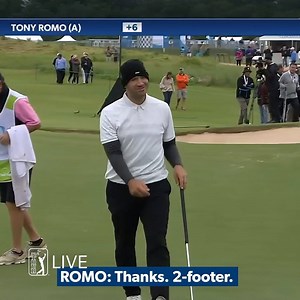 Tony Romo appreciates the support. 😂 | PGA TOUR