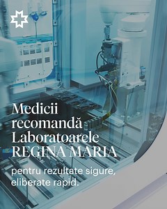 10K views · 40 reactions | Medicii de laborator și aparatura de ultimă generație lucrează împreună în Laboratoarele REGINA MARIA ca o orchestră acordată perfect: https://bit.ly/47pBgHD Așa ai parte de rezultate sigure, eliberate rapid, pentru o gamă completă de analize medicale.  Programează-te și fă-ți analizele toamna aceasta la 021 9268! | Regina Maria - Rețeaua de Sănătate | Facebook