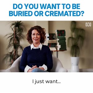 "I would prefer to be taxidermied" ⚰️ | ABC iview