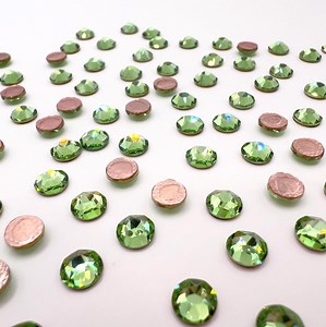 Péridot (214), strass Swarovski Hotfix SS16 SS20, Xirius 2078, cristaux à repasser pour vêtements et travaux manuels - Etsy France