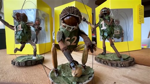 Local organization selling Philadelphia Eagle-inspired critter ornaments