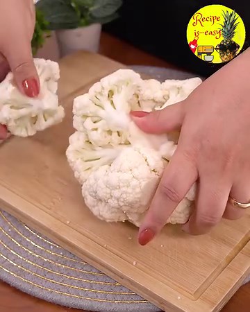 WITHOUT FRYING, this is the tastiest way to eat cauliflower | Recipe is easy