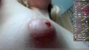 Cuty babe masturbate puffy pussy puffy nipples, cum and scuirt.